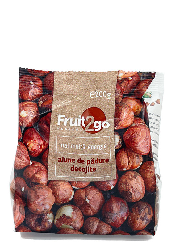 Alunele de pădure decojite